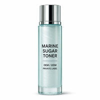 Tonique aux oligosaccharides marins, traitement hydratant, non irritant, sans sulfate, éclat rafraîchissant, niacinamide, nourrissant, hydraté