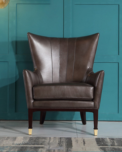 Poltrona di Lusso Contemporanea <span class=keywords><strong>in</strong></span> <span class=keywords><strong>Pelle</strong></span> di Alta Qualità per Soggiorno - Product Image 4