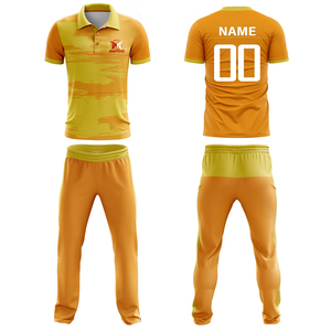 Uniforme de críquet personalizado al por mayor, de la mejor calidad, para hombre, fabricante pakistaní, jersey sublimado con pantalones - Product Image 1
