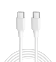 Câble de charge rapide Type-C PD 60W 1m/1,5m/2m avec gaine en nylon et blindage tressé pour ordinateur, lecteur MP3/MP4, écouteurs