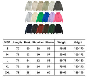 Conjunto Deportivo de Algodón Transpirable Personalizado de Alta Calidad para Hombre, Sudadera con Capucha y Pantalones Deportivos Extra Grandes de 370 Gramos para la Temporada de Otoño - Product Image 5