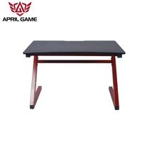 Meuble de maison noir en forme de z, bureau de jeu, Table d'ordinateur pour pc