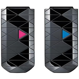 Teléfono Móvil Flip Geométrico Único Personalizado de Fábrica, Doble Pantalla, GSM, Doble Tarjeta SIM, Tipo Clamshell, Moderno, Juvenil, de Bolsillo - Product Image 4