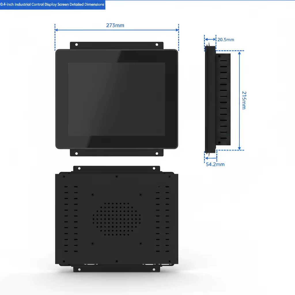 8 10 15 21 32 Inch Industrial Open Frame Monitor IP65 Waterproof PCAP Touch Screen with HD VGA for Embedded Kiosk