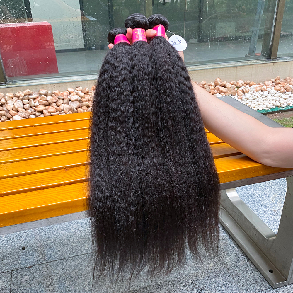 Faisceau de cheveux raides Yaki