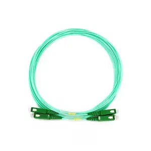 1,6mm/sc/apc Jarretiere óptica fibras sm core simplex scapc 1m 2m 3m 3,5 m blanco de fibra óptica aqua 1,6mm patch cables