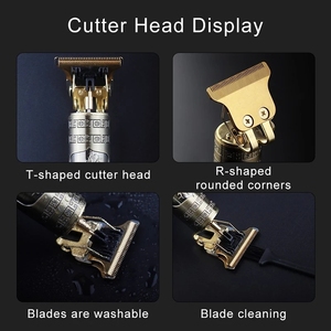 Máquina Cortapelos Eléctrica Inalámbrica T9 USB Recargable para Hombre, Afeitadora y Recortadora para Cabeza Calva - Product Image 6