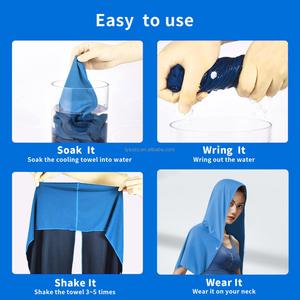 Serviette de sport rafraîchissante de haute qualité, absorbante, respirante, anti-UV, pour la tête - Product Image 2