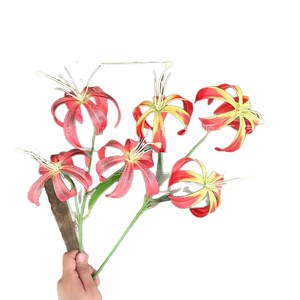 Arrangement de fleurs de lys artificielles Junheyuan, 160 branches individuelles, pour mariage, décoration de la maison, accessoires de photographie - Product Image 5