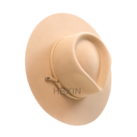 Chapeau Fedora 100% Laine d'Australie Silver Belly avec Cordon de Serrage Réglable, Bandeau Anti-Transpiration, Style Vintage Uni, Haute Qualité pour Sports de Plein Air