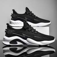 Bán Buôn Tùy Chỉnh Stylish Men Casual Lưới Thoáng Khí Fly Đan Thời Trang Quần Vợt Athletic Chạy Đi Bộ Thể Thao Sneaker Giày Huấn Luyện Viên