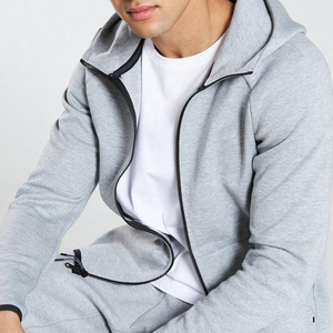 Chándal personalizado de alta calidad, transpirable, de algodón, para hombre, con colores, tallas y logotipo personalizados, OEM/ODM - Product Image 2