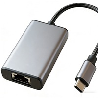ZGHON USB 5Gbps Adaptor Ethernet USB3.0 RJ45 RTL8157B Konverter Jaringan Chip untuk PC Windows 11 Laptop Mendukung Stok Eksternal