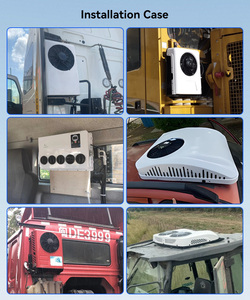 เครื่องปรับอากาศติดหลังคา DC12V 24V พัดลมคู่ในตัว กำลังไฟ 1800W/6825BTU คอมเพรสเซอร์แบบสโครล สำหรับรถบรรทุก รุ่น EAC00 - Product Image 6
