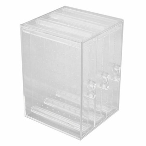 China Yageli Factory Wholesale Transparent Acrylic Ring Necklace <b>Box</b> Display Holder Drawer Jewelry Earrings Storage Organizer - Product Image 3
