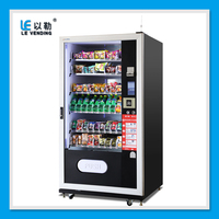 Kleine automatische Snack-und Getränke automat Boden Stand kombination mit Kartenleser und SDK-Funktion