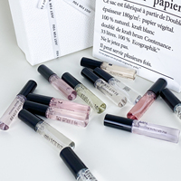 Ensemble de parfums pour femmes de 5 ml en gros, longue durée, mini parfum pour le corps de voyage avec parfum fruité, notes boisées, parfum floral oriental