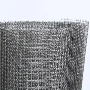 304 Stainless Steel 5 Mesh 10 Mesh Lubang Persegi Tenun Filter Layar Jala Berkerut