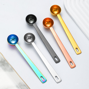 <span class=keywords><strong>Cuillère</strong></span> <span class=keywords><strong>à</strong></span> café en acier inoxydable 304 poli miroir <span class=keywords><strong>à</strong></span> long manche, <span class=keywords><strong>cuillère</strong></span> doseuse dorée 5 ml pour sucre en poudre, <span class=keywords><strong>cuillère</strong></span> <span class=keywords><strong>à</strong></span> <span class=keywords><strong>soupe</strong></span> – Vente en gros - Product Image 5