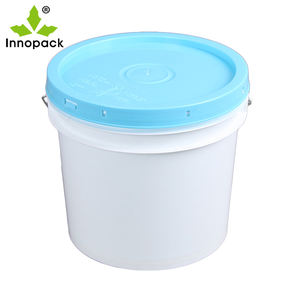 Seau de stockage Réservoir de produits chimiques Prix de gros de haute qualité Seau PP 5L Seau en plastique avec poignée - Product Image 1