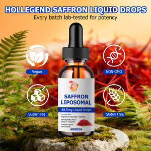 Best Selling Saffron Liposomal Liquid Drops with Saffron Extract Ashwagandha Root Extract Support a More Productive You a More F - Product Image 4