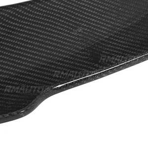 Nuevo alerón trasero de fibra de carbono real para Toyota Supra 2018 2019 2020, alerón para la tapa del maletero trasero. - Product Image 6