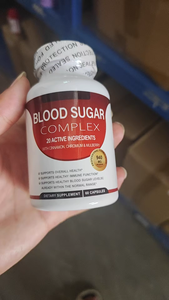 Fábrica Direta Fornecimento Herbal Blood Sugar Support Complex Cápsulas Níveis Saudáveis de Glicose Sanguínea para Adultos - Product Image 3