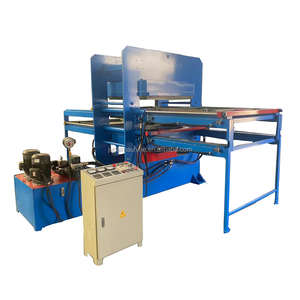 Machine de pressage de dalles de sol en caoutchouc pour tapis de fitness emboîtables – Appareil de moulage par compression pour atelier de fabrication - Product Image 5