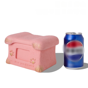 Premium Stokta Mevcut Melek Şeklinde Evcil Hayvan Cenaze Urnleri, Köpekler ve Kediler için Paslanmaz Kremasyon Tabutları, Evcil Hayvan Külleri için Hatıra Urnleri - Product Image 4