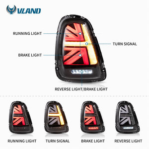 Luces Traseras LED VLAND Union Jack para <span class=keywords><strong>Mini</strong></span> <span class=keywords><strong>Cooper</strong></span> <span class=keywords><strong>R56</strong></span> R57 R58 R59 2007 <span class=keywords><strong>2008</strong></span> 2009 2010 2011 2012 2013 - Product Image 2