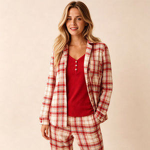 Christmas Pajamas <b>for</b> Women Cotton Bamboo <b>Knit</b> Set Women's Sleepwear Holiday Sleepwear Pjs <b>for</b> Women Night Suits <b>For</b> Women - Product Image 1