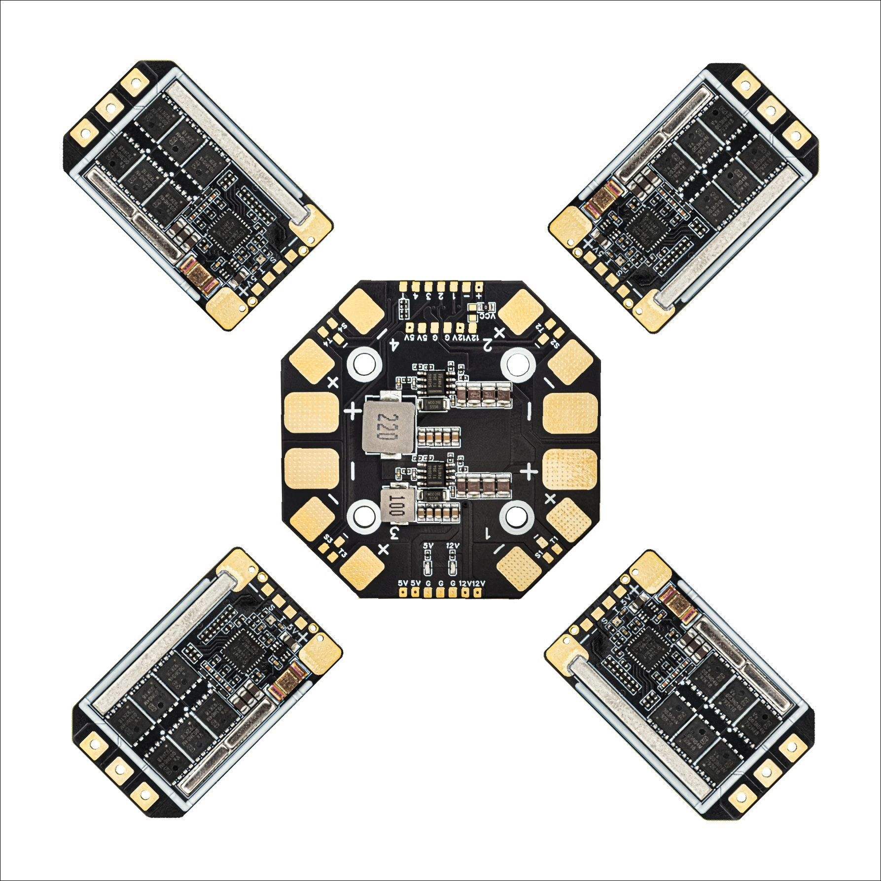 Kit coloré Contrôleur de vitesse électronique X4