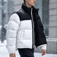 Doudounes classiques pour hommes en polyester épais coupe-vent, qualité supérieure, design personnalisé