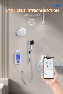 OEM ODM Factory WiFi APP Function <strong>Shower</strong> Controller 2 and 3 Water Outlets <strong>Shower</strong> Mixer Set Concealed <strong>Thermostatic</strong> <strong>Shower</strong> <strong>Valve</strong> - Product Image 3
