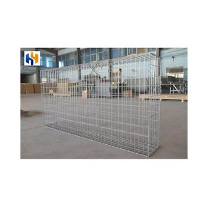 Commercio all'ingrosso buon prezzo galvanizzato roccia saldata gabbion canestro giardino recinzione gabbion per muro di contenimento - Product Image 4