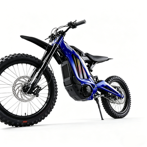 Motocicleta 2026 Nueva en Azul y Blanco, Diseño Estilo Mecha, 60V 100km/h, Especial para Conducir en Bosques y Montaña - Product Image 4