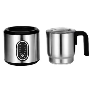 Multifunktionaler Elektrischer Milchaufschäumer aus Edelstahl 4-in-1, Smart-Touch, mit Individuellem Logo - Product Image 2