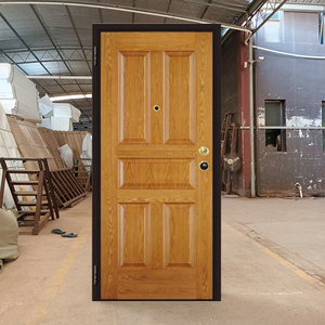 TECHTOP Portes Acier Haute Performance Antirouille Ignifuge pour Espaces Résidentiels Commerciaux <span class=keywords><strong>Serrure</strong></span> Sécurisée Insonorisée - Product Image 2