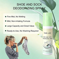 Spray désodorisant longue durée pour chaussures et chaussettes, marque privée, éliminateur d'odeurs