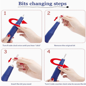 Scatola Macchina per Fresatura e Rettifica da Laboratorio Odontotecnico 2028J OEM con Manipolo 105L da 40000 Giri/min Micromotori Strong 210 Fresa Professionale per Unghie - Product Image 2