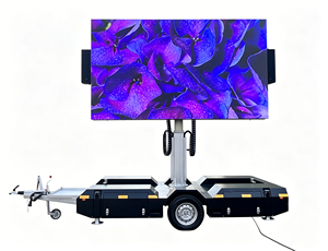 Remolque con Pantalla LED Giratoria de 360 Grados, Pantalla LED de Alta Definición para Publicidad Exterior - Product Image 6