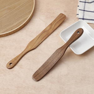 อุปกรณ์ทำอาหาร5ชิ้นแบบ2025ไม่ติดอุปกรณ์ครัวทำจากไม้ - Product Image 5