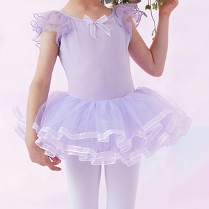 B8154 Tutù da Balletto per Ragazze, Abito da Danza per Allenamento, Abbigliamento per Ballerine, Vestito da Balletto Carino - Product Image 3