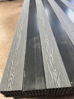 Planches de terrasse en composite bois-plastique (WPC) pour extérieur, antidérapantes et résistantes à l'humidité, directement de l'usine