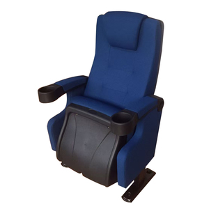 Precio de fábrica al por mayor, cómodas sillas plegables de cine hechas de tela de algodón y lino para asientos de gran teatro - Product Image 6