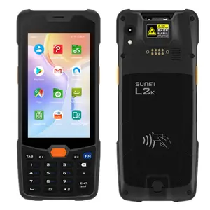 Sunmi L2K Coletor de Dados Portátil IP65 Android 7.1 Wi-Fi RFID 4G 1D/2D Terminal Industrial Pda Barcode Scanner para Logística