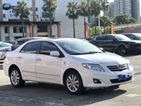 Toyota Corolla Manuelle Conduite à Gauche Voiture d'Occasion Essence Toit Ouvrant pour Exportation Afrique Intérieur Cuir Foncé Pneus R16