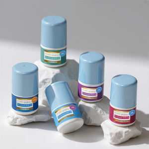 Déodorant anti-transpirant sans paraben 48H en roll-on par FLORA RUBY - 30ml Protection longue durée - Product Image 1