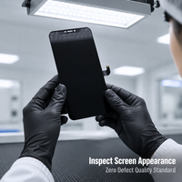 Écran tactile numérique OLED souple de remplacement pour iPhone 12 Pro Max, 13, 13 Pro Max - Pièce de rechange pour téléphone portable iPhone