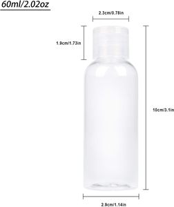 Bouteilles en plastique PET de 300 ml, distributeur à pompe pour tonique pour la peau, démaquillant, eau nettoyante, dissolvant pour vernis à ongles - Product Image 2